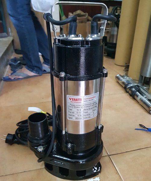 bơm chìm nước thải veratti